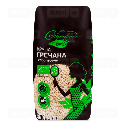 Крупа «Сквирянка» гречана непропарена Organik