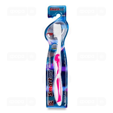 Щітка зубна Smartoral Anti-Bacterial середньої жорсткості в асортименті