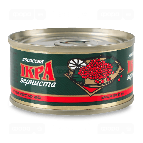 Ікра лососева зерниста з/б ключ
