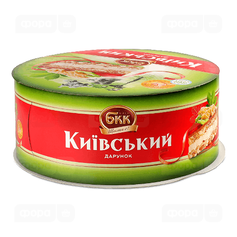 Торт БКК «Київський дарунок» з арахісом