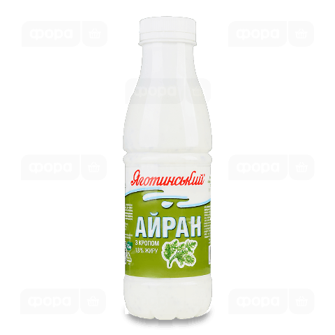 Айран Яготинський з кропом 1,8%