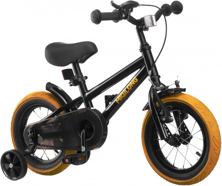 Дитячий велосипед Miqilong ST ATW-ST12-Black 12`, чорний