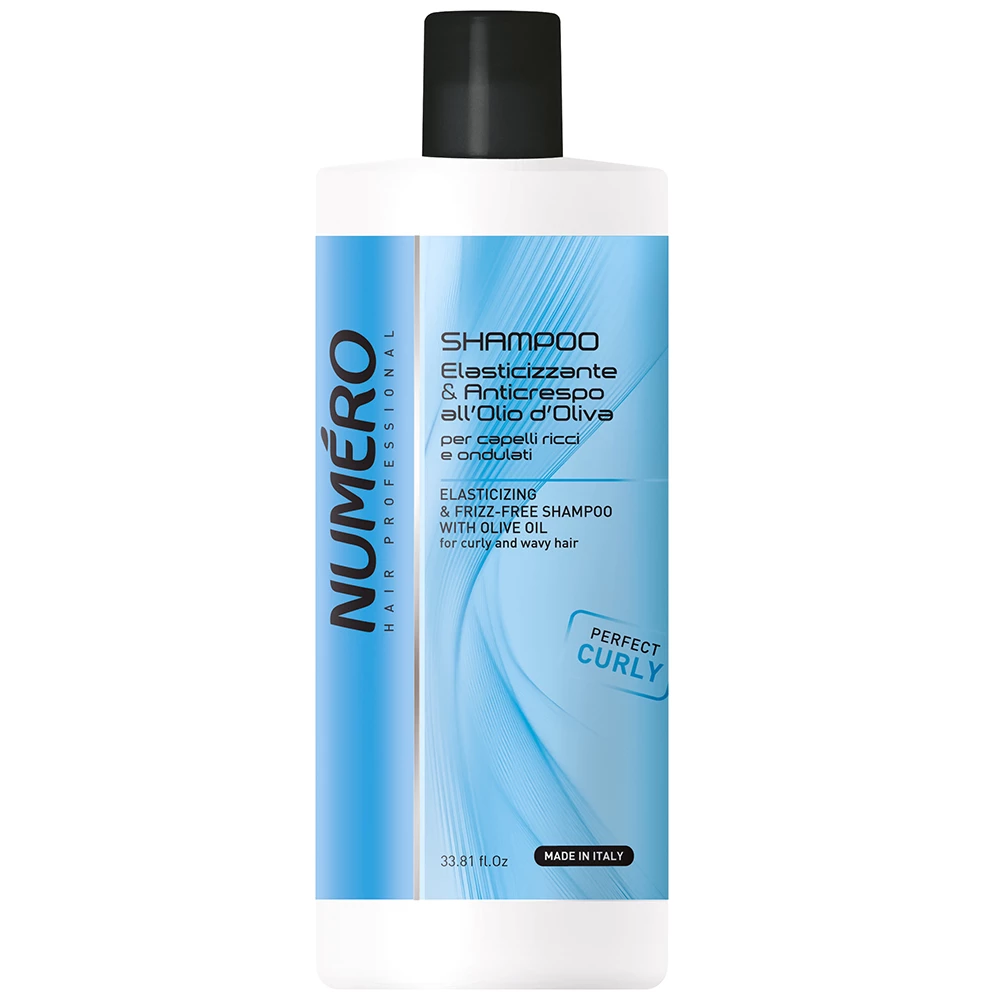 Шампунь Brelil Professional Numero Perfect Curly для кучерявого волосся з оливковою олією, 1000 мл