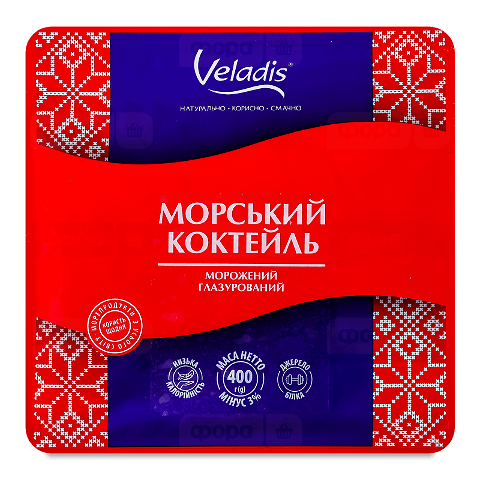 Коктейль морський Veladis глазурований в/м