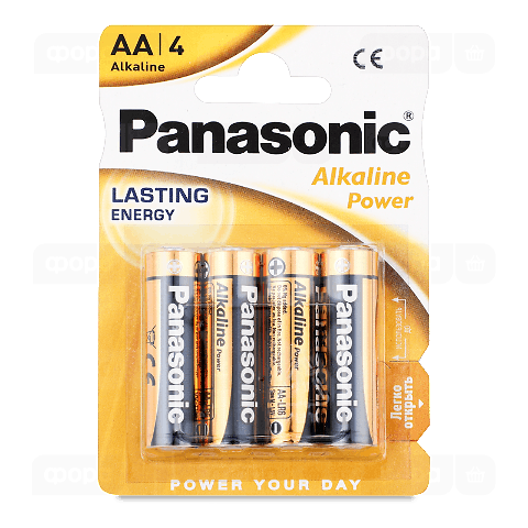 Батарейка Panasonic Alkaline Power LR6REB