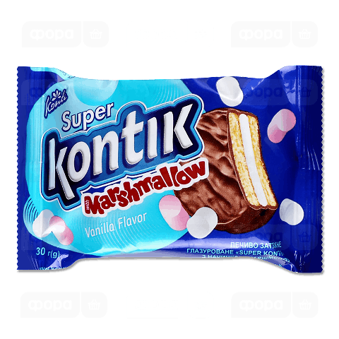 Печиво Konti Super Kontik з начинкою маршмелоу