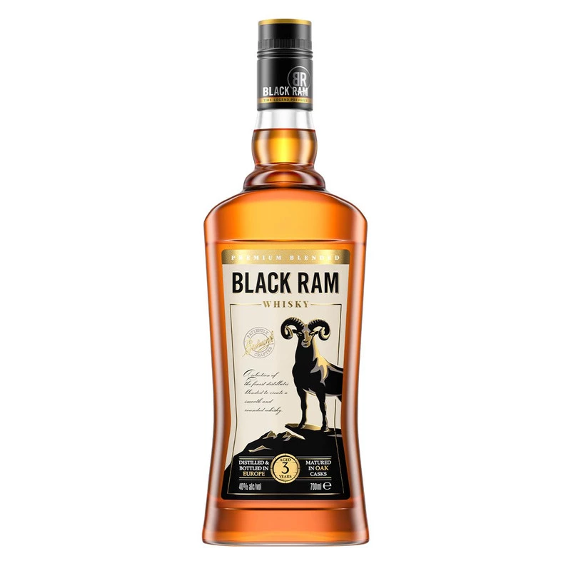 Віскі Black Ram 40% 0.7 л (3800032070302)