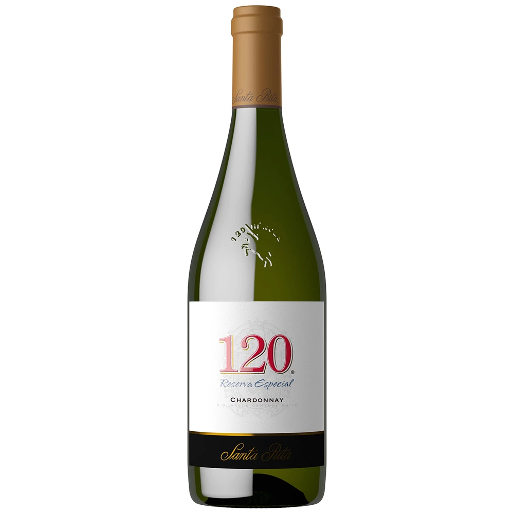 Вино Santa Rita 120 Chardonnay біле сухе 13.5%, 750 мл