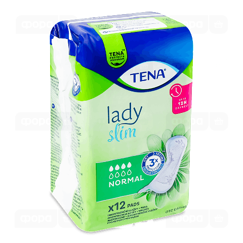 Прокладки урологічні жіночі Tena Lady Slim Normal