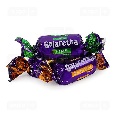 Цукерки Roshen Galaretka шоколадні
