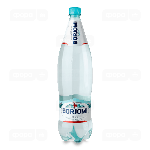 Вода мінеральна Borjomi сильногазована