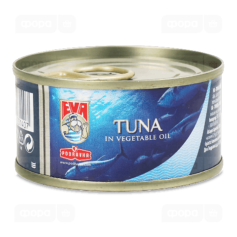 Тунець EVA філе в олії