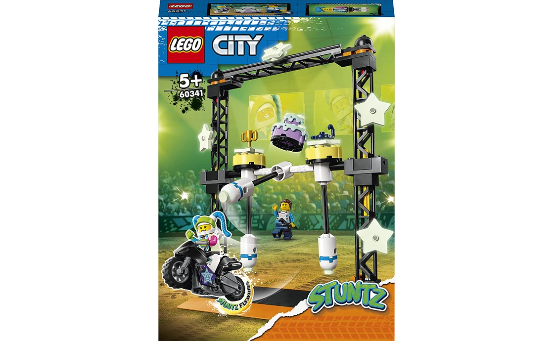 Конструктор LEGO City Каскадерське завдання «Нокдаун» (60341)