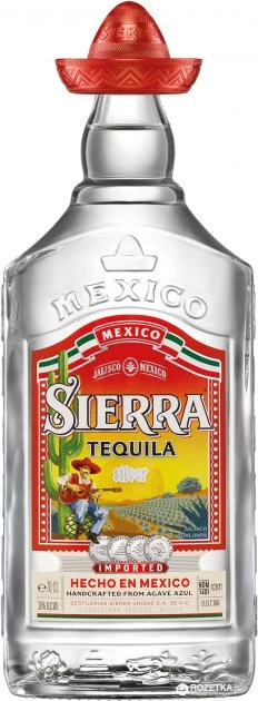 Текіла Sierra Silver 38%, 0.7 л