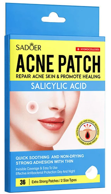 Патчі проти акне Sadoer Acne patch 36 шт (NO.SD09630)