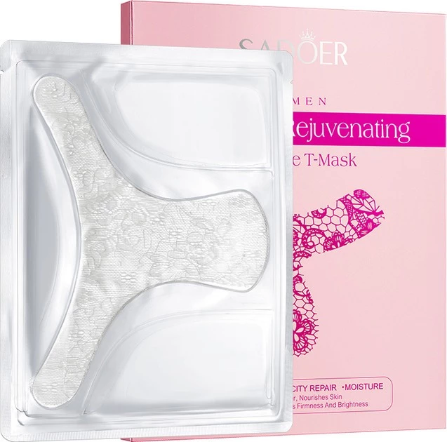 Гідрогелеві патчі Sadoer Women Hydrating Rejuvenating Secretive T-Mask для інтимної зони 35 г х 5 шт (6973098892458)