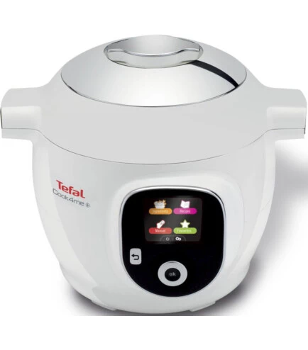 Мультиварка-скороварка Tefal Cook4Me + CY851130 білий, 1600 Вт, 150 програм, 6 л (3045386381869)