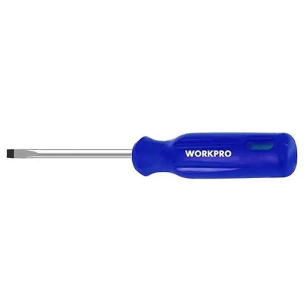 Викрутка шліцьова Workpro SL8 x 200 мм (W021288)