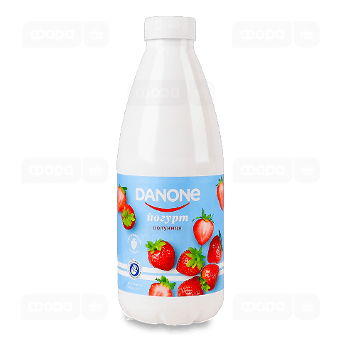 Йогурт Danone полуниця питний 1,5%
