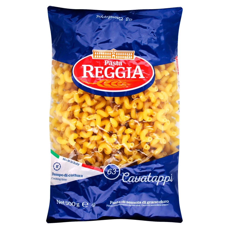 Макарони Pasta Reggia 63 Cavatappi, 500 г