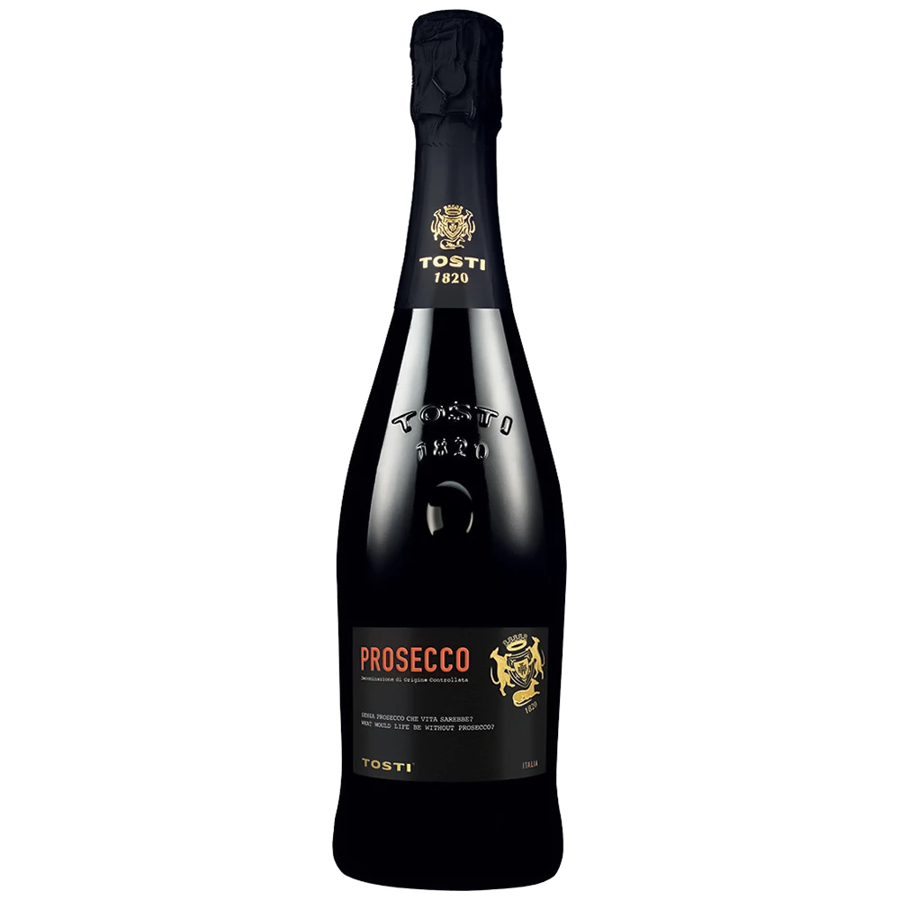 Вино ігристе Tosti Prosecco D.O.C. біле екстрасухе 11%, 750 мл