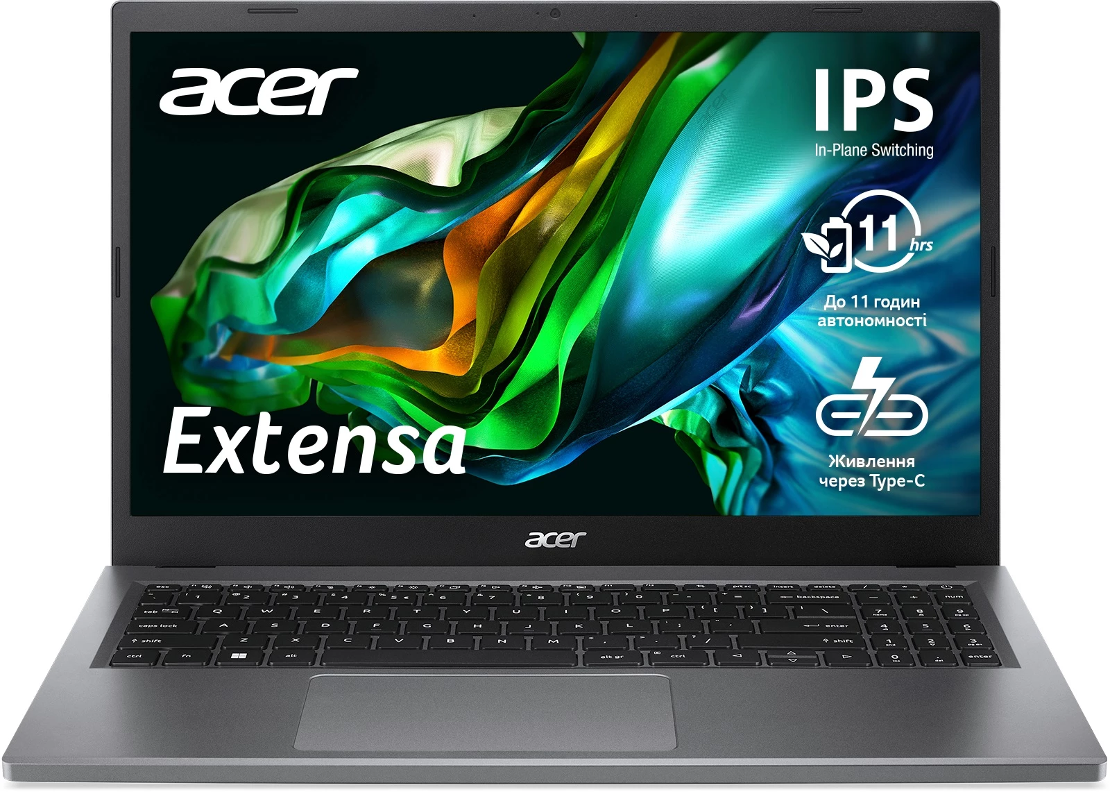 Ноутбук Acer Extensa 15 EX215-23-R2EZ Steel Gray (4711121496073)