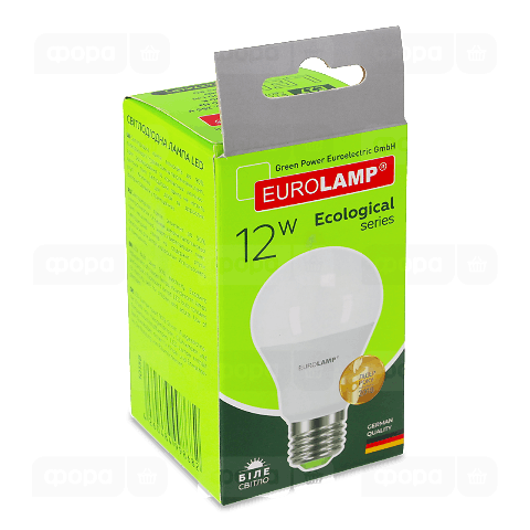 Лампа Eurolamp Led Eco P A60 12W 4000K E27