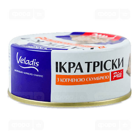 Ікра тріски Veladis Pate зі скумбрією