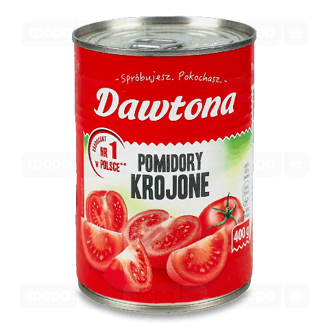 Помідори Dawtona нарізані без шкірки
