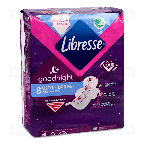 Прокладки Libresse Ultra Goodnight soft