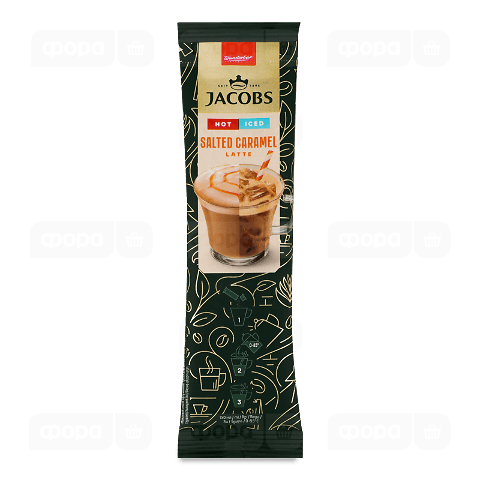 Напій кавовий Jacobs 3в1 Iced Latte Salted Caramel