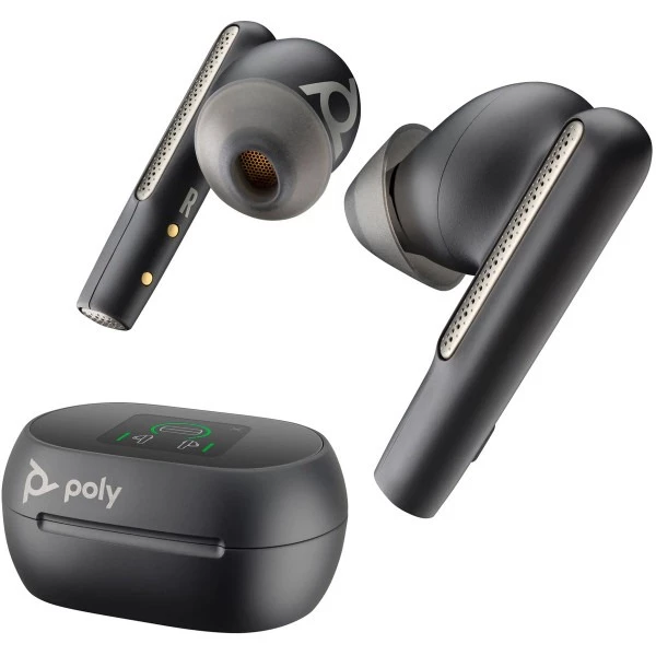 Навушники TWS Poly Voyager Free 60+, Earbuds, BT700C, TSCHC Black (864955)