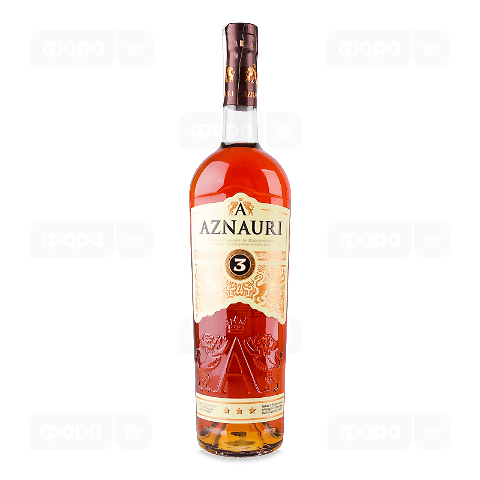 Коньяк Aznauri 3 роки