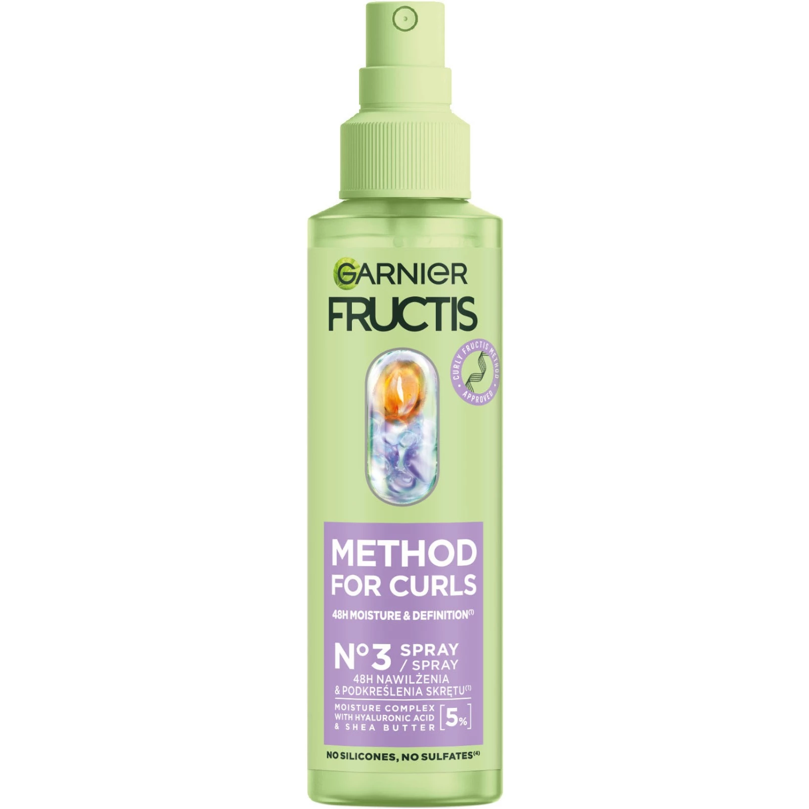 Спрей незмивний Garnier Fructis Curls Method для хвилястого та кучерявого волосся 150 мл (3600542585965)