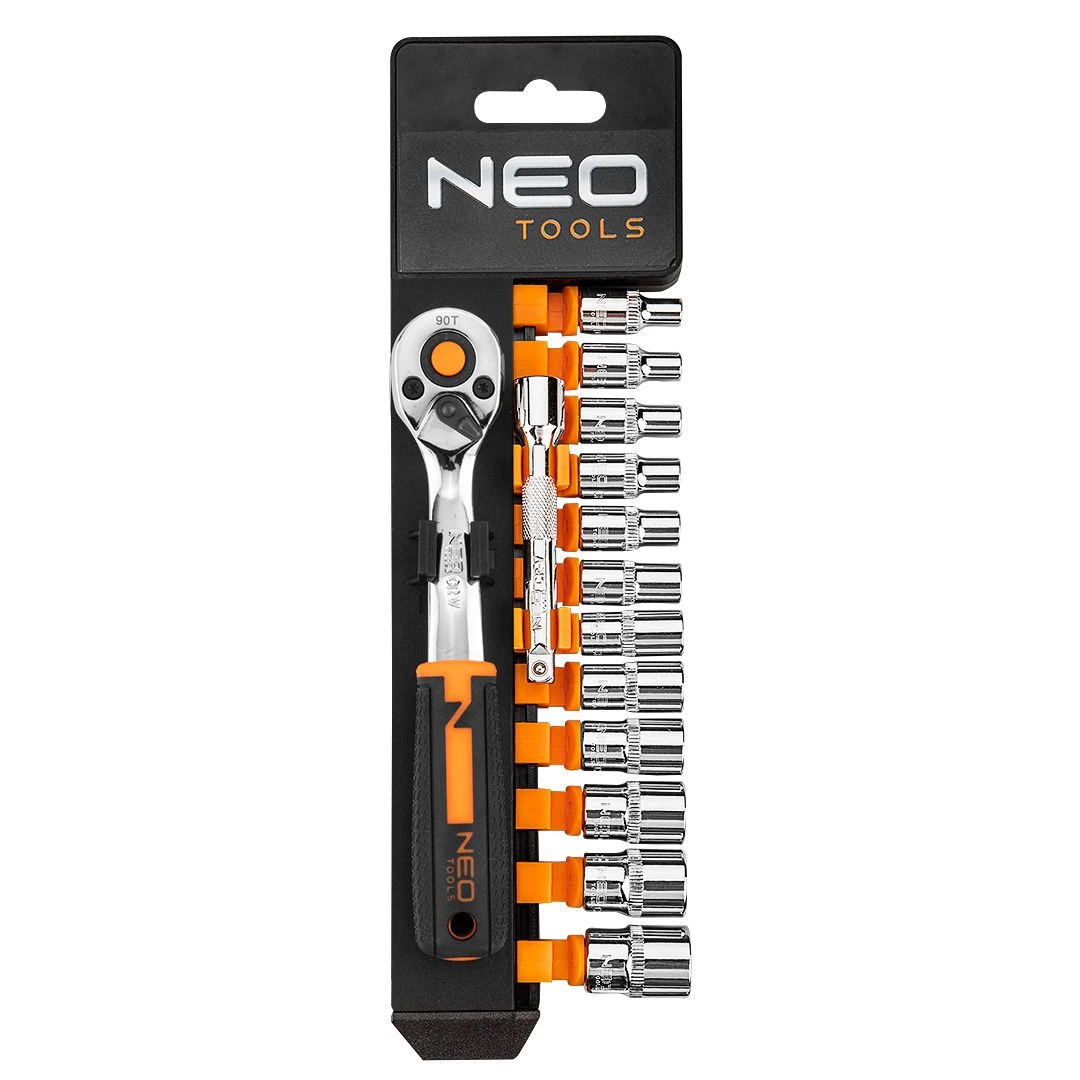 Набір торцевих головок Neo Tools, 14 шт.