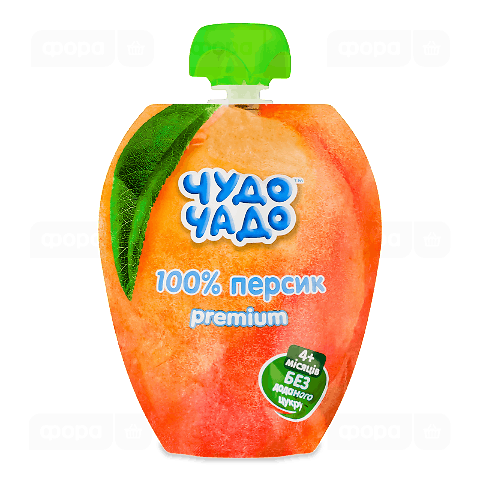 Пюре Чудо-Чадо Premium з персиків