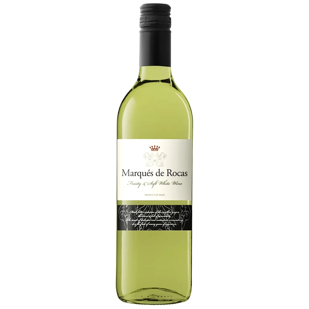 Вино Marques de Rocas White Semi Sweet біле напівсолодке 10.6-12.9%, 750 мл