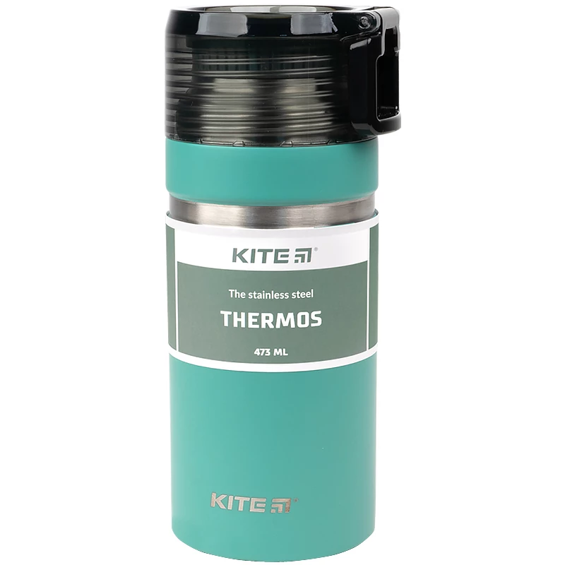 Термос Kite K21-320-02 зелений 473 мл (49992)