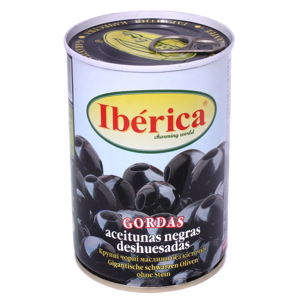 Маслини Iberica без кісточки 420 г (8436024290592)