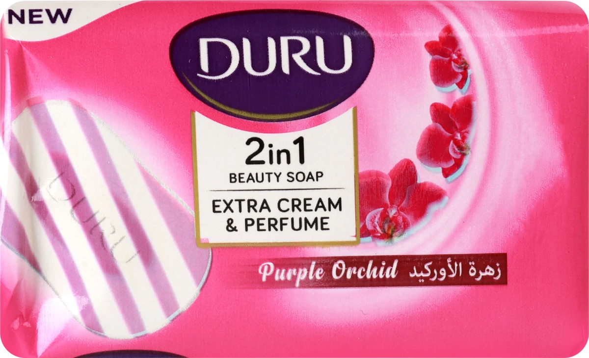 Мило косметичне 2в1 Duru Purple orchid Extra Cream&Perfume  100 г (8690506520519)