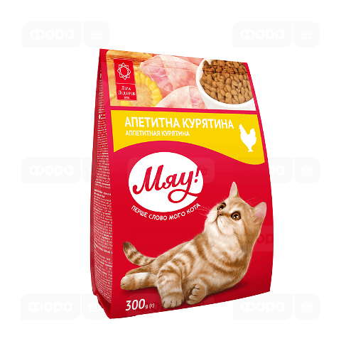 Корм для котів «Мяу!» курячий сухий