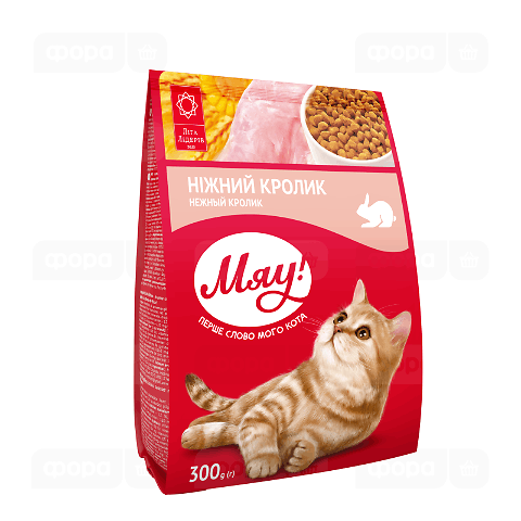 Корм для котів «Мяу!» з кроликом сухий