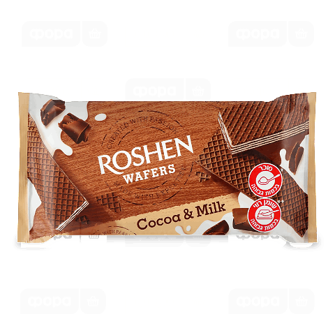 Вафлі Roshen Wafers какао-молоко