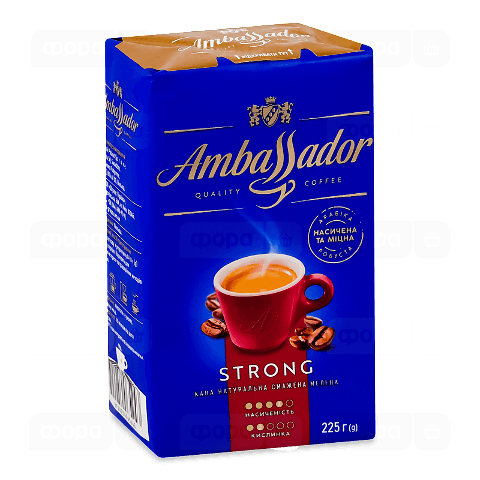 Кава мелена Ambassador Strong