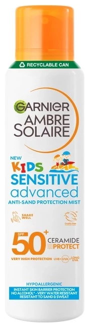Сонцезахисний спрей-міст для дітей Garnier Ambre Solaire Kids SPF 50+, 150 мл