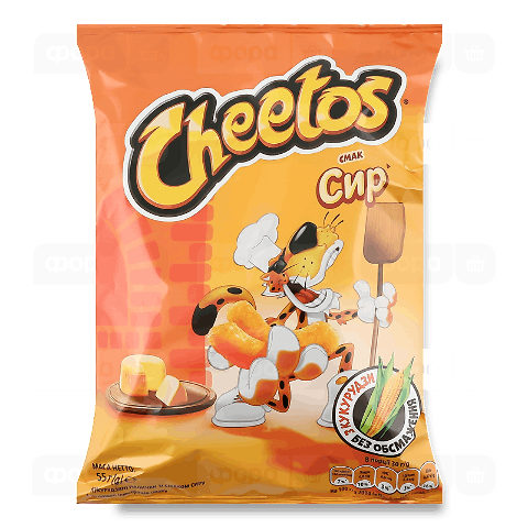 Кукурудзяні палички Cheetos зі смаком сиру