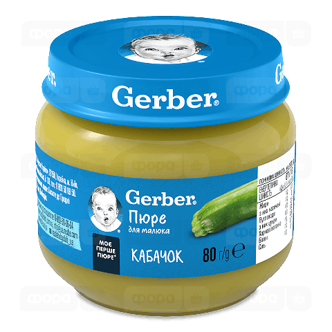 Пюре Gerber кабачок