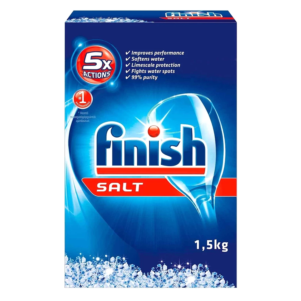 Сіль для посудомийних машин Finish, 1,5 кг