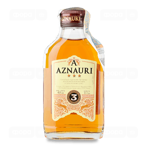 Коньяк Aznauri 3 зірки