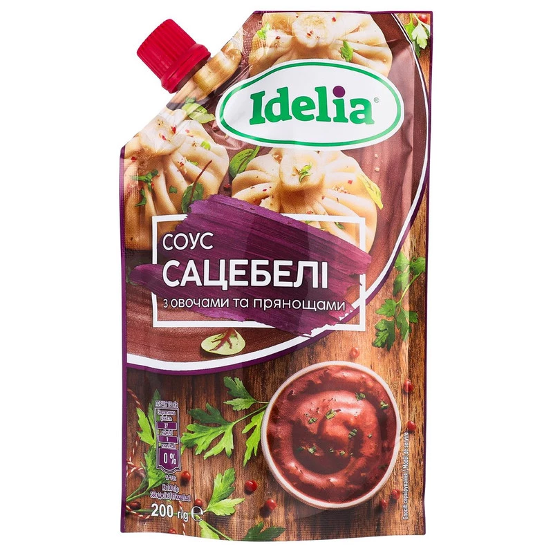 Соус Idelia Сацебелі 200 г (4820071649146)